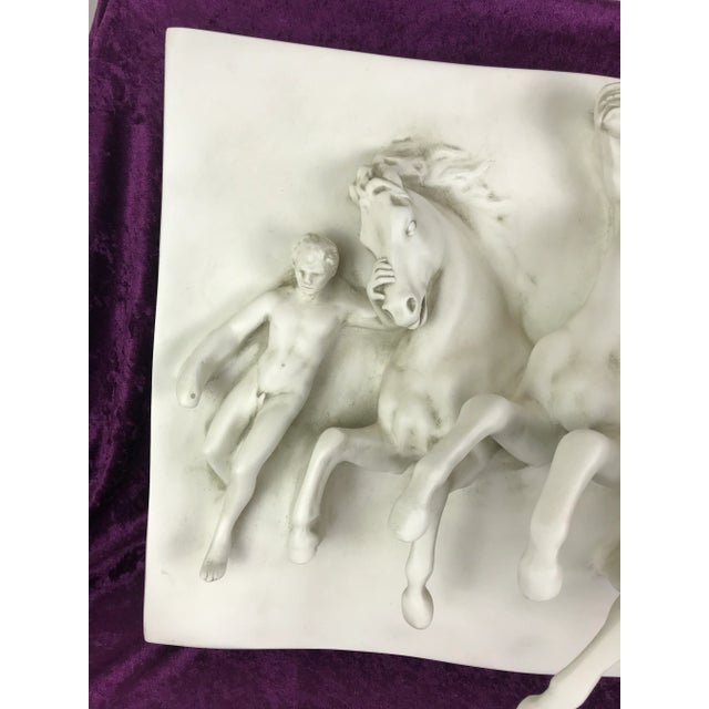 Antique The Flight of Night / The Horses of Anahita Sculpture For Sale - Image 4 of 11