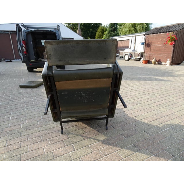 Black Trelax Lounge Chair by Pierre Guariche for Meurop, Belgium For Sale - Image 8 of 14