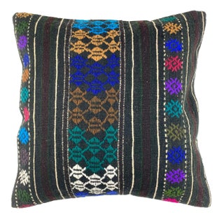 Turkish Tapis Kilim Pillow Cover For Sale