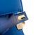Chanel Small Boy Flap Blue Quilted Lambskin Gold Hardware Shoulder Bag For Sale - Image 10 of 12