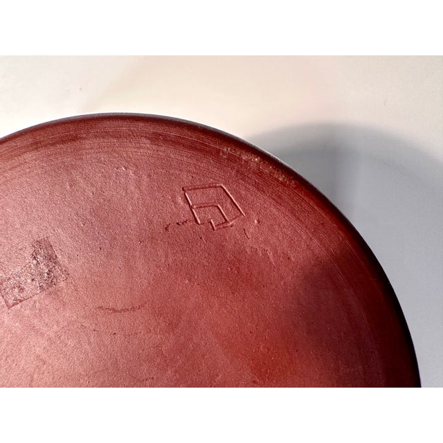 Studio Ceramic Art Lidded Vessel by Monika Maetzel, Hamburg, Germany, 1960s For Sale - Image 10 of 11