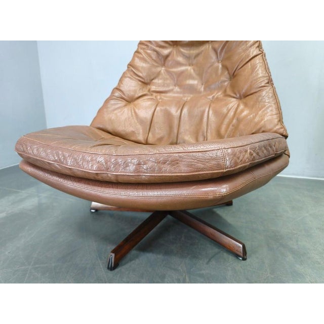Set of MS68 Lounge Chair and Ottoman by Madsen & Schubell, 1960s For Sale - Image 17 of 18