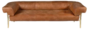 Katana Tobacco 3-Seater Sofa by Paolo Rizzatto
