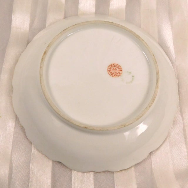 Ceramic 1900s Klingenberg & Dwenger Limoges Plate For Sale - Image 7 of 8