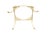 Brown Jordan Mid Century Three Piece Pomegranate Iron Patio Set For Sale - Image 12 of 13