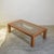 Wood Coffee Table in Wood and Glass with Geometric Grid by Ettore Sottsass for Santambrogio e De Berti, 1970s For Sale - Image 7 of 12