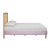 Transitional Kavali Blush King Bed For Sale - Image 3 of 10