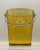 1930’s Amber Etched Glass Ice Bucket For Sale - Image 10 of 12
