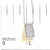 Early 21st Century 14K White and Yellow Gold 1.0 Cttw Princess Cut Diamond Two Tone Foldover Box Pendant 18” Box Chain Necklace (H-I Color, SI2-I1 Clarity) For Sale - Image 5 of 5