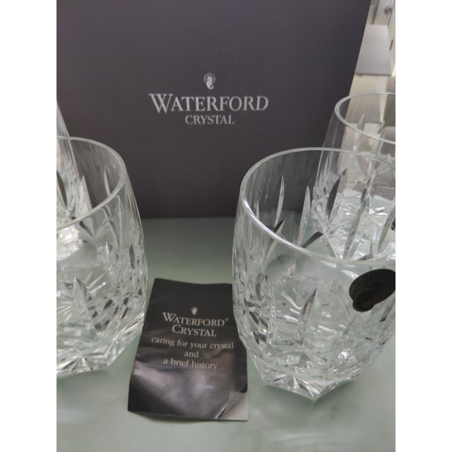 Glass 2000s Waterford Crystal 12oz Glasses - Set of 4 For Sale - Image 7 of 18