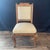 Beige Antique French Neoclassical Side Chairs With Spectacular Inlay -a Pair For Sale - Image 8 of 12