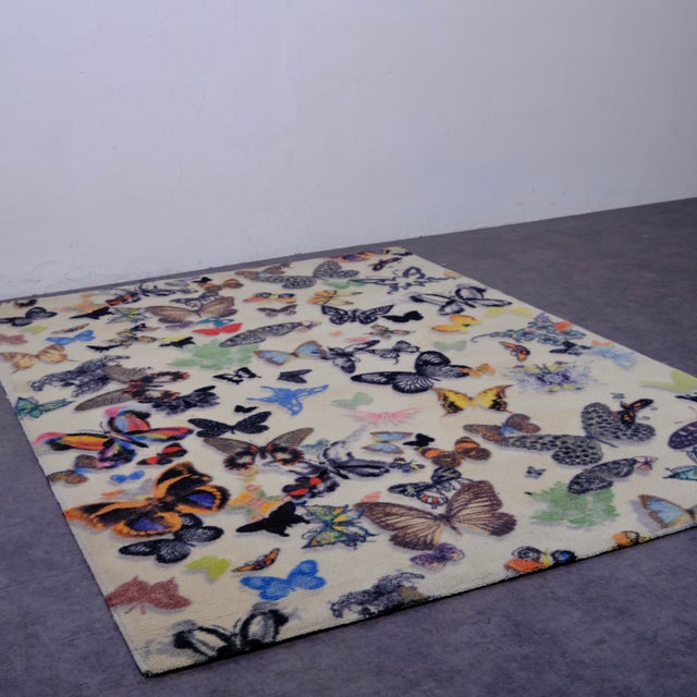 Butterfly Parade Opalin Rug by Christian Lacroix for Designers Guild, 2011 For Sale - Image 11 of 16