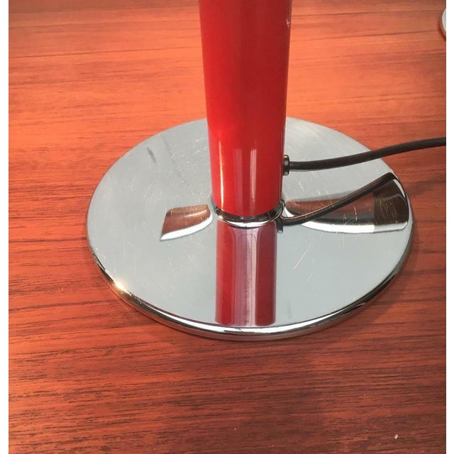 Metal Mid-Century Minimalist Gulp Table Lamps by Ingo Maurer for M-Design, Germany, 1960s, Set of 2 For Sale - Image 7 of 17