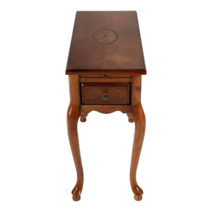 Croydon 1 Drawer with Pullout Side Table, Medium Brown
