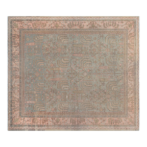 1920s Turkish Oushak Rug