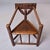 Traditional 19th Century Welsh or English Folk Art Oak Corner Armchair For Sale - Image 3 of 11