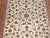 Vintage Tabriz Rug, Hand-Knotted Wool & Silk, Allover Floral Pattern, Ivory & Pale Red, 7x10 For Sale - Image 16 of 18