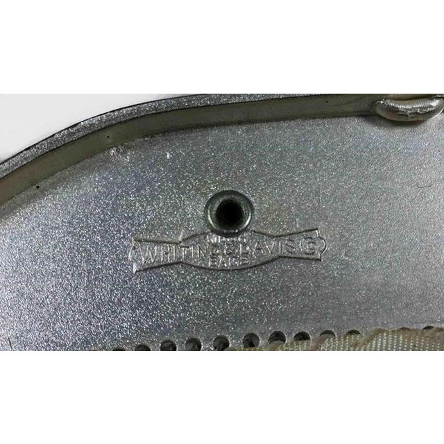 Whiting & Davis Silver-Tone Mesh Purse Clutch Rhinestone Frame With Change Purse - Art Deco For Sale In Las Vegas - Image 6 of 8