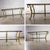 Late 20th Century Hollywood Regency to Neoclassical Style Monumental Coffee Table Gilded Welded Steel Tube Frame For Sale - Image 17 of 18