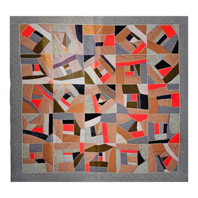 Early 20th Century African American Quilt For Sale