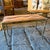 Two 1950s Mid-Century Modern Brass and Brown Velvet Rectangular Italian Stools For Sale - Image 12 of 16