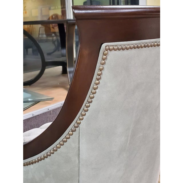 Thomasville Furniture Ernest Hemingway Anson Tufted & Leather Accent