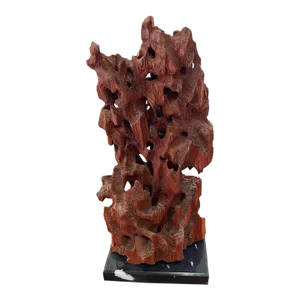 Vintage Natural Wood Sculpture