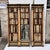 19th Century Trompe L'oeil Panels in Wood, Mirror and Leather, England, Set of 2 For Sale - Image 6 of 18