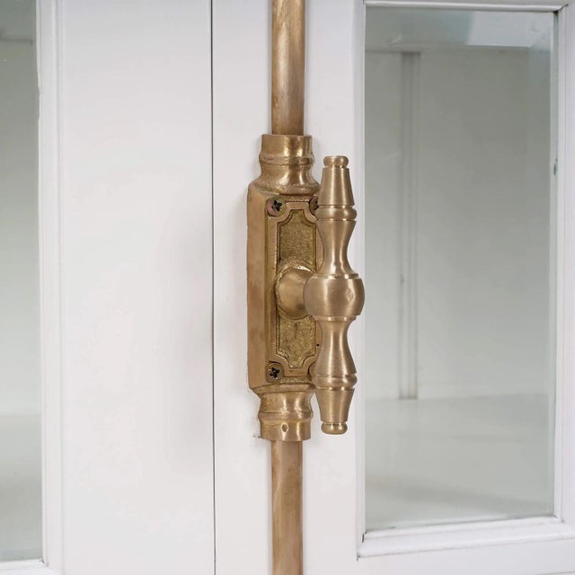 Small French Provincial White Credenza For Sale - Image 4 of 7