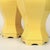 Metal Lamps Ginger Jar Pair Yellow For Sale - Image 7 of 10