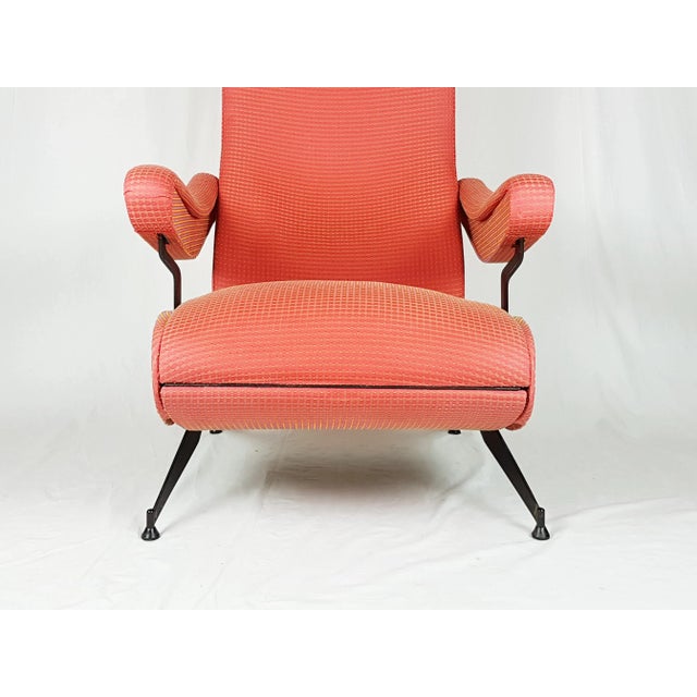 Beige Oscar Reclining Chair by Nello Pini for Novarredo, 1959 For Sale - Image 8 of 15