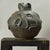 Postmodern Vintage Monumental Modernist Sculptural Three-Spout Stoneware Vessel, Signed For Sale - Image 3 of 10