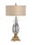 Enhance your traditional decor with this elegant 31.5" Table lamp. The speckled mercury glass body boasts a unique modern...