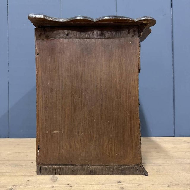 Antique Painted Wooden Chest of Drawers For Sale - Image 12 of 14