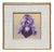 1930's Purple Iris Still Life in The Style of Georgia O'Keeffe For Sale