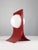 Mid-Century Modern Red Acrylic Area Type Table Lamp attributed to Neal Small, 1960s For Sale - Image 3 of 10
