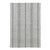Dash & Albert by Annie Selke Melange Stripe Grey/Black Indoor/Outdoor Rug, 5' x 8' For Sale