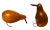 Sienna 50's Vintage Hand Carved Jacob Hermann Insp Wooden Kiwi Bird Salt & Pepper Shaker Set For Sale - Image 8 of 9