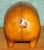 English Omersa Brown Leather Ottoman For Sale - Image 9 of 11