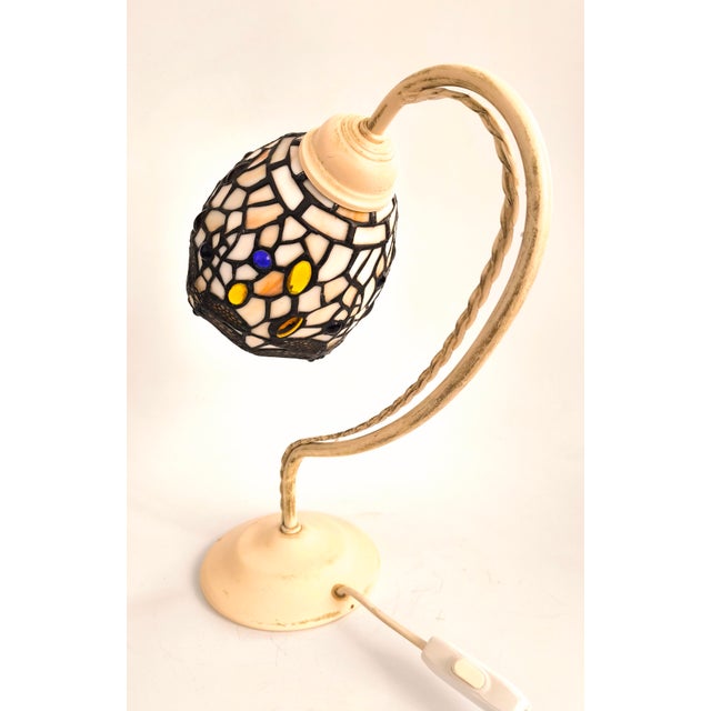 Metal Mediterranean Dragonfly Lamp From the 1980s For Sale - Image 7 of 16
