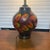 1940s 1940s Gorgeous Moorcroft Pottery Black Vase With Orange and Yellow Lamp Attributed to William Moorcroft. For Sale - Image 5 of 6