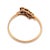 Vintage Diamond 18k Yellow Gold Three Stone Ring, Size 8.25 For Sale In Los Angeles - Image 6 of 6