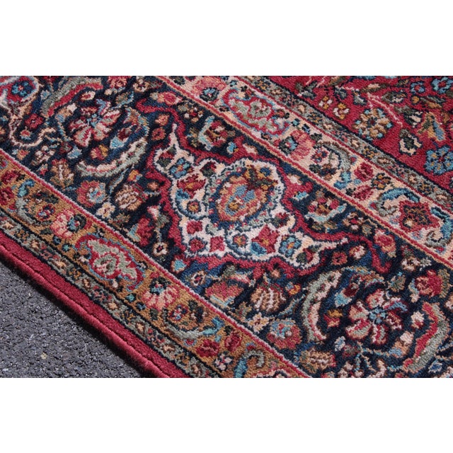 1980s Karastan Impressive Oriental Style Approx: 8’8” X 10’6” Wool Rug For Sale - Image 5 of 16