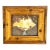 Vintage Texas Folk Art Landscape in Rustic Wood Frame For Sale