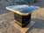 Postmodern Side End Coffee Table With Mirror Top & Black Lacquered Pedestal Base For Sale - Image 13 of 15