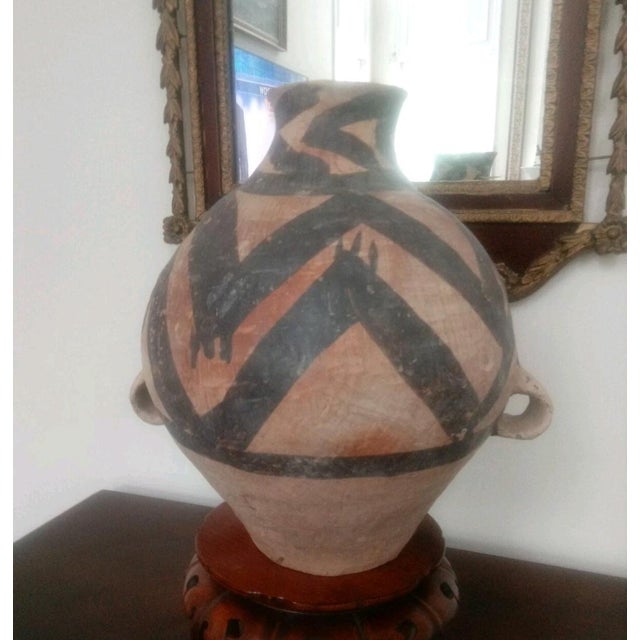 15th Century & Earlier Neolithic Painted Frog Pottery Jar -Majiayao Culture (3000 Bc) For Sale - Image 5 of 5