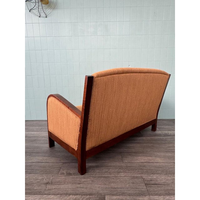 Antique Art Deco Sofa in Bentwood, 1930s For Sale - Image 3 of 11