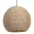 Seagrass 1 Light Dome Pendant For Sale