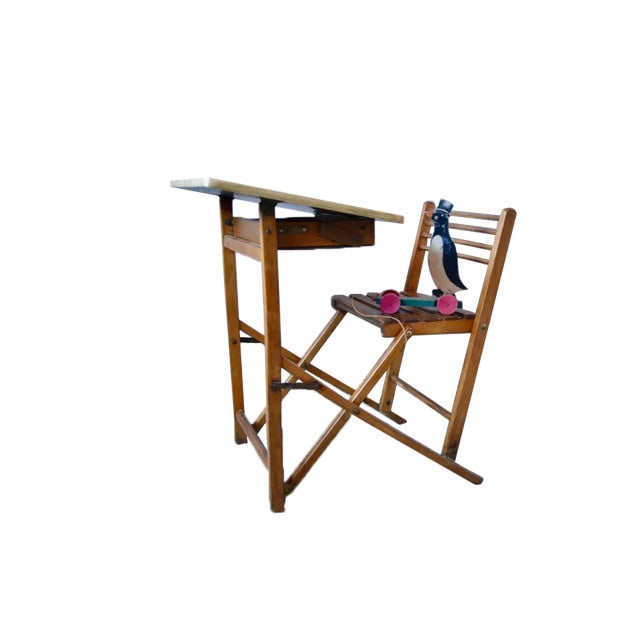 Foldable Child's Desk For Sale