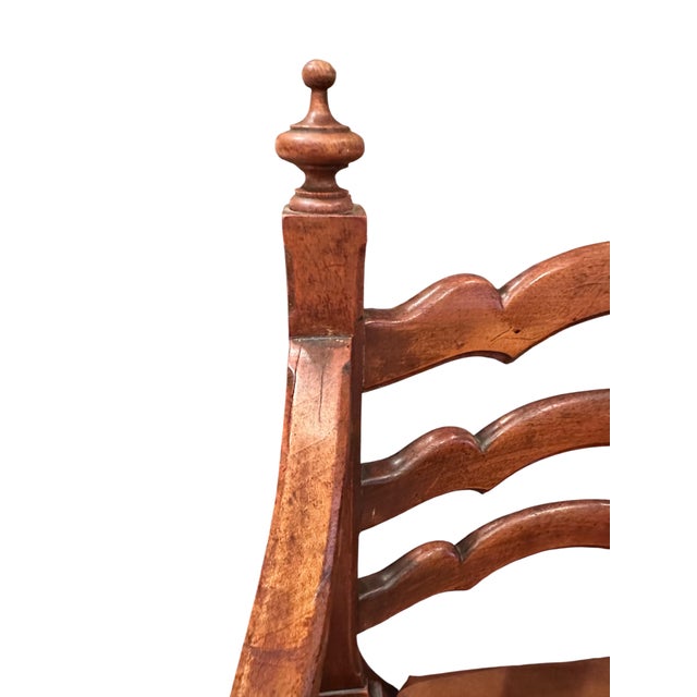 Traditional 19th Century European Walnut Gondola Style Armchair. For Sale - Image 3 of 13